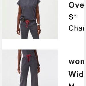 FIGS charcoal set S/M